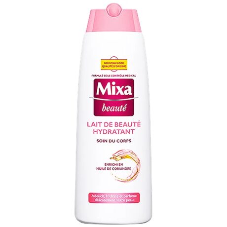 mixa lait de beauté hydratant rose 400ml