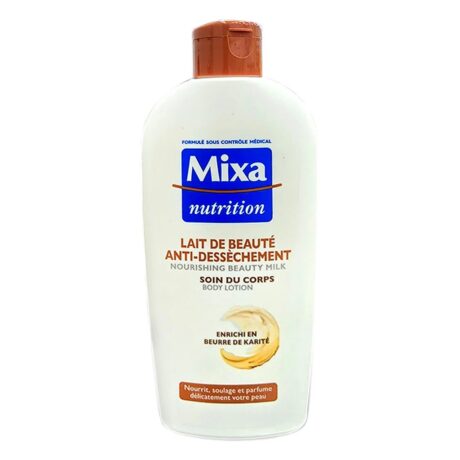 mixa nutrition lait de beaute anti dessèchement 230ml