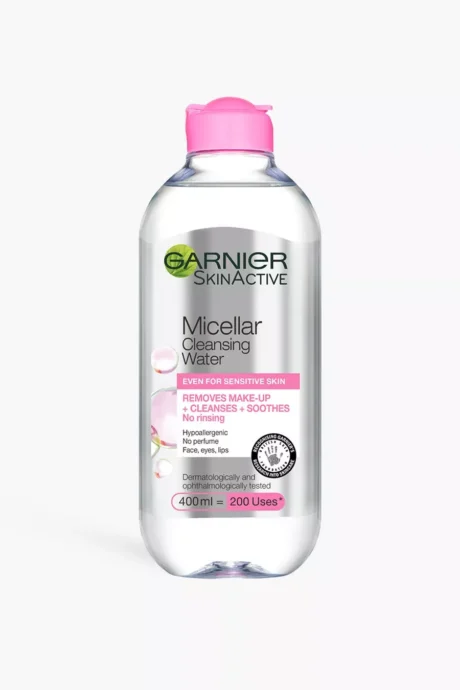 garnier skinactive eau micellaire démaquillante peaux sensibles 400ml