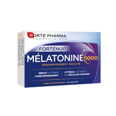 forte pharma melatonine 1000 boite de 30 comprimes