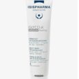 un tube blanc de crème de nuit isispharma glyco a medium peeling est présenté sur un fond blanc. la crème contient 10 % d'acide glycolique et est étiquetée pour réduire les premiers signes de vieillissement et les imperfections. le texte sur le tube est écrit en français, en anglais et en espagnol.