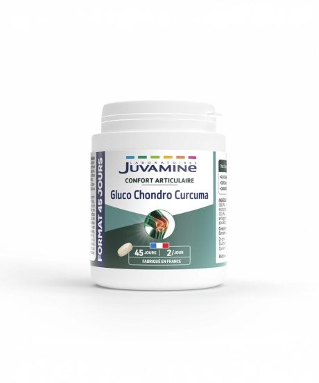 JUVAMINE CURCUMA CHONDROÏTINE GLUCOSAMINE 90 COMPRIMÉS