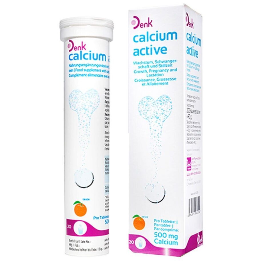 DENK CALCIUM ACTIVE 20 COMPRIMÉS - Pharmec
