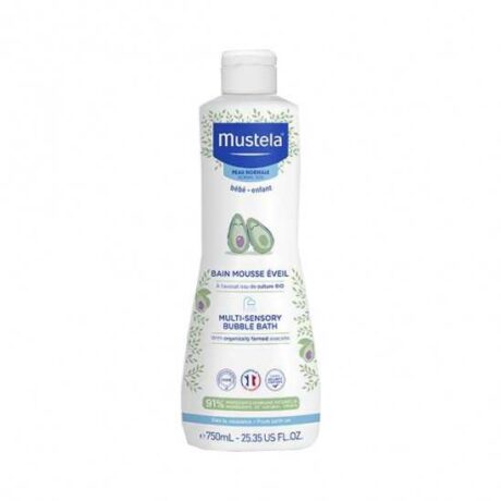 mustela bain moussant eveil 750ml