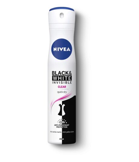 nivea deodorant black et white anti persistant 200ml