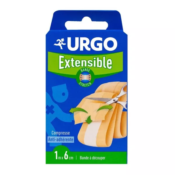 URGO BANDE MULTI EXTENSIBLE 1MX6CM - Pharmec