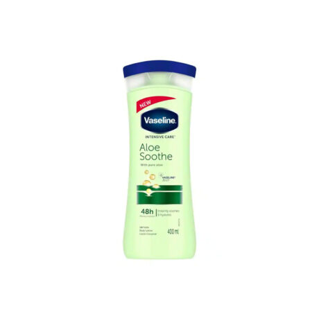 VASELINE LAIT CORPS INTENSIVE CARE ALOE SOOTHE 48H 400ML