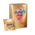durex feeling extra fins et extra lubrifies 20 preservatifs