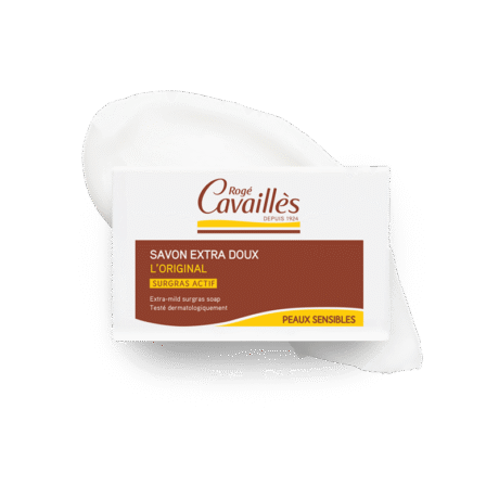 roge cavailles savon pain lait et miel 250g