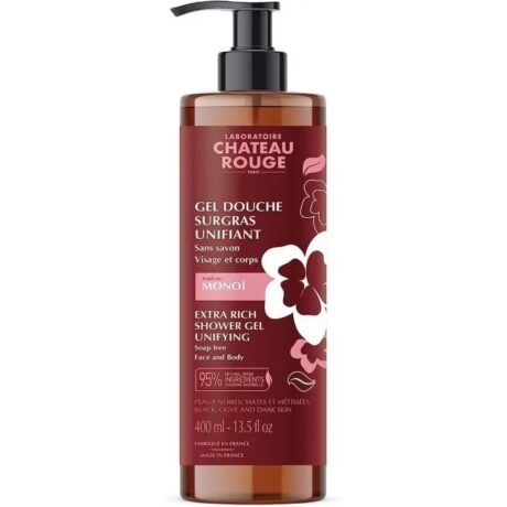 chateau rouge gel douche monoi 400ml