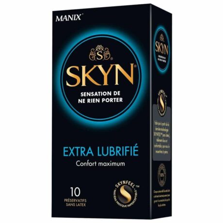 manix preservatif skyn ext lubr/10