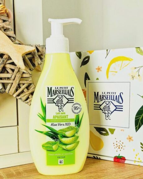 le petit marseillais soin apaisant aloe vera bio 250ml