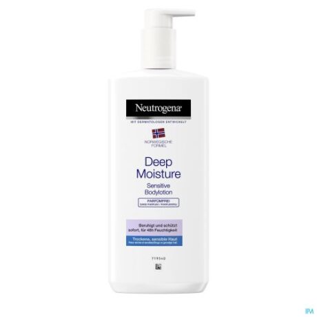 neutrogena hydratation intense peau sensible 400ml