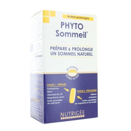 nutrigee phyto sommeil répare & prolonge 60 comprimés