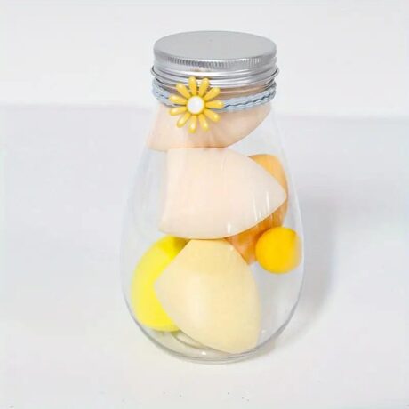 pharmec beauty blender pour maquillage jaune boite de 6