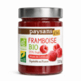 paysans d’ici confiture de framboises bio 320g